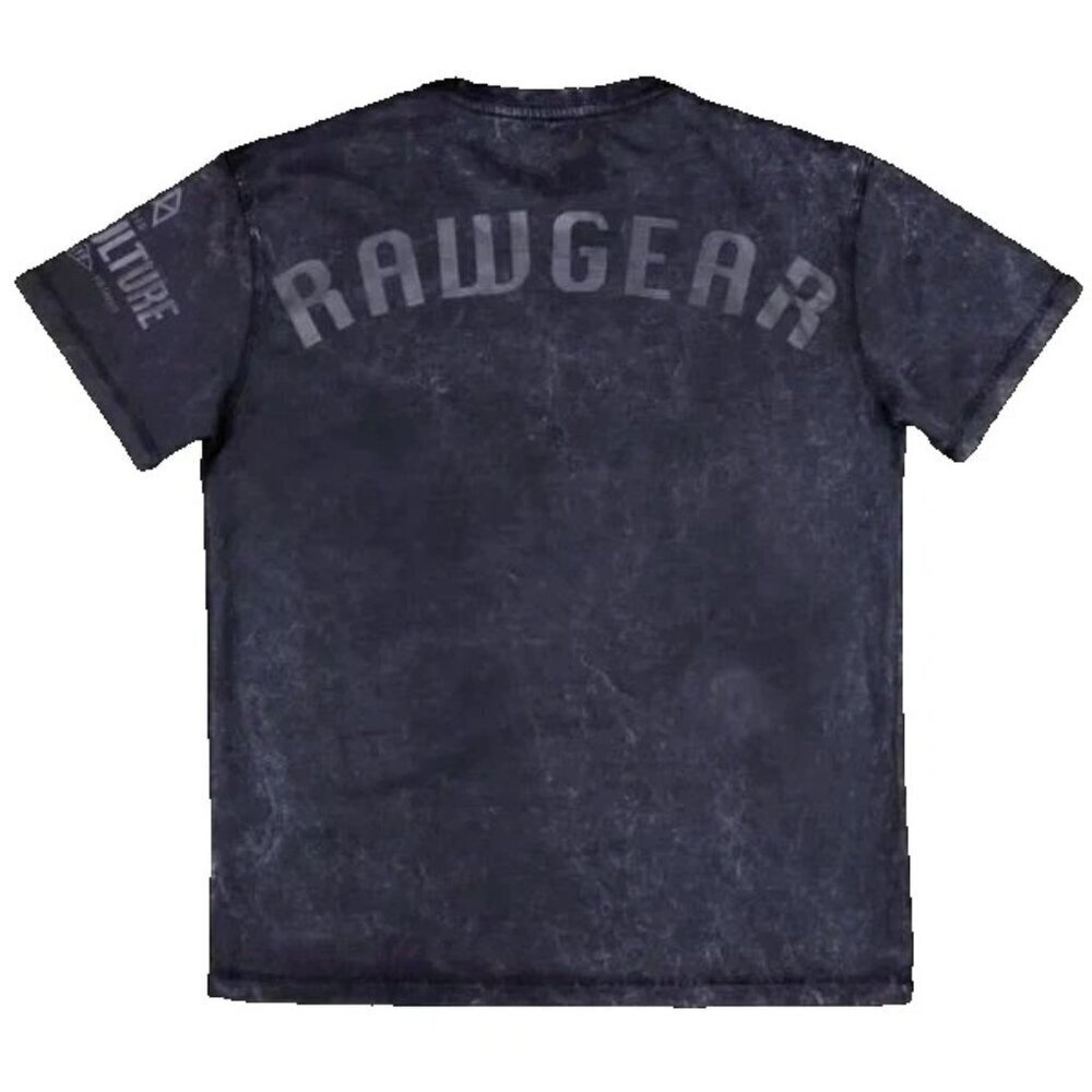 Rawgear Zoo Culture Gym Lifting Mens S Original Oversized T-Shirt Black Graphic
